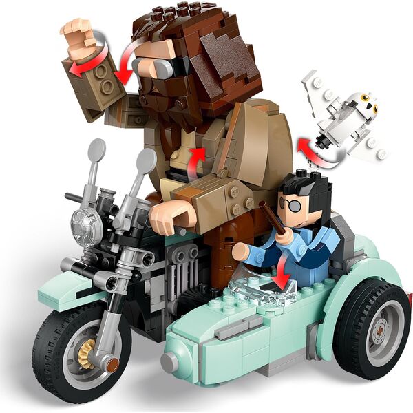 Harry Potter Przejażdżka motocyklowa Hagrida i Harry’ego (76443)