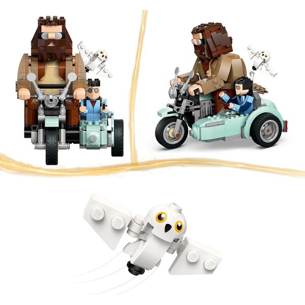Harry Potter Przejażdżka motocyklowa Hagrida i Harry’ego (76443)