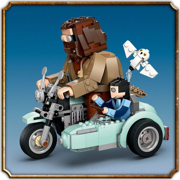 Harry Potter Przejażdżka motocyklowa Hagrida i Harry’ego (76443)