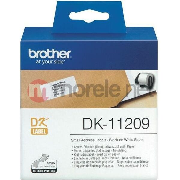 Brother taśma DK-11209 (black on white)