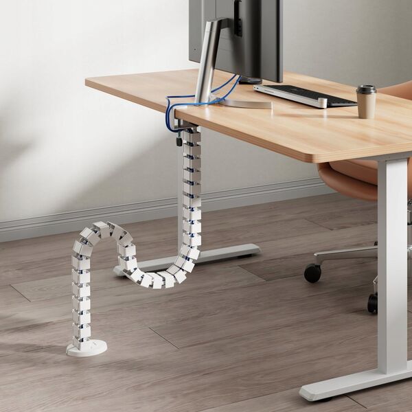 LogiLink organizer LogiLink Flex. Kabelkanal - Klemmversion - 1347x129mm weiß 14215446 4052792074826