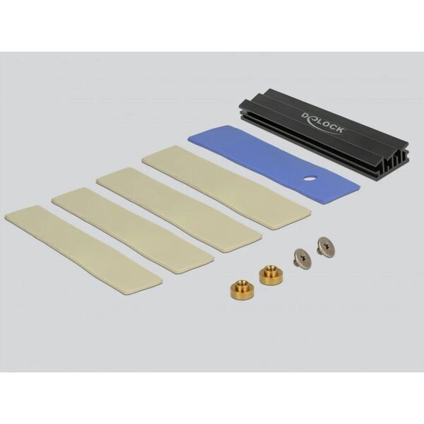 Κάρτα δικτύου Delock DELOCK PCIe-Card x4 > M2 KeyB + NVMe M.2 KeyM LowProfile 6549891 4043619896301