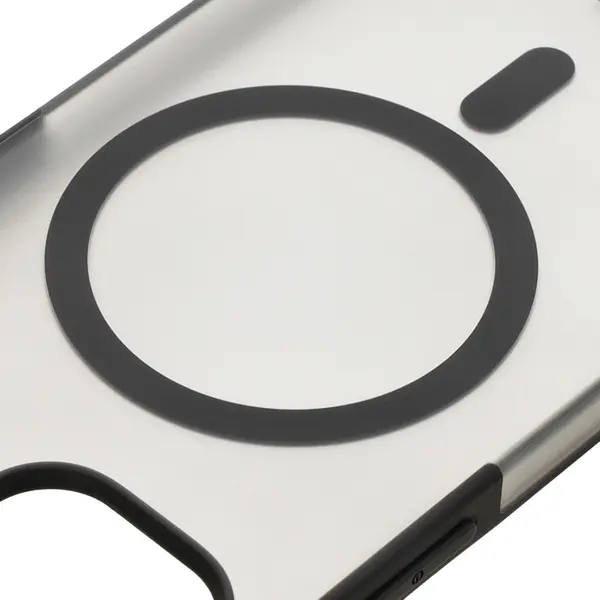 Bizon Case MatteO Apple iPhone 14 / Phone 13 transparent with black frame