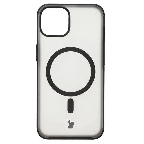 Bizon Case MatteO Apple iPhone 14 / Phone 13 transparent with black frame