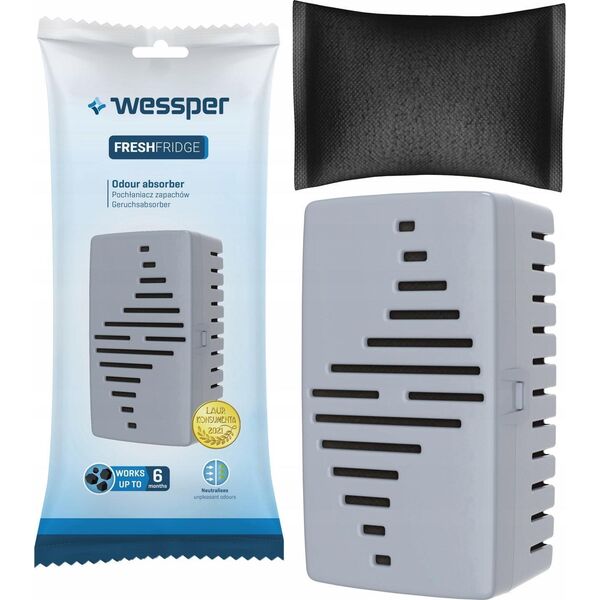 Wessper POCHŁANIACZ ZAPACHÓW do LODÓWEK FRESHFRIDGE+WKŁAD