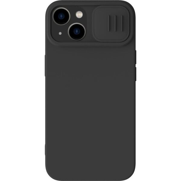 Nillkin Etui Nillkin CamShield Silky Magnetic Silicon Apple iPhone 15 Plus / 14 Plus czarny/black