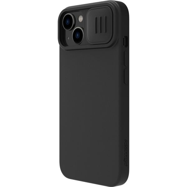 Nillkin Etui Nillkin CamShield Silky Magnetic Silicon Apple iPhone 15 Plus / 14 Plus czarny/black