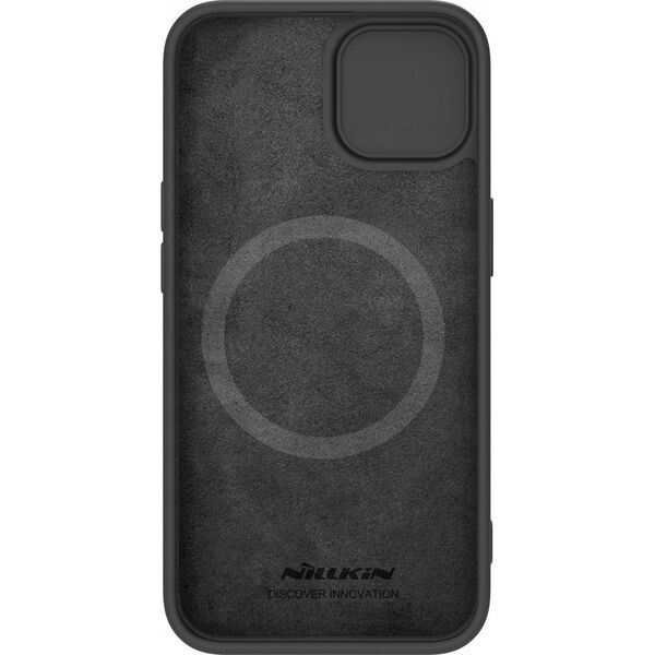 Nillkin Etui Nillkin CamShield Silky Magnetic Silicon Apple iPhone 15 Plus / 14 Plus czarny/black