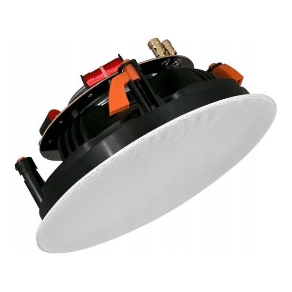 Audac AUDAC CELO8I/W Wysokiej klasy 2-drożny 8" głośnik sufitowy Wersja biała - 8Ω (RAL9016 + Logo)