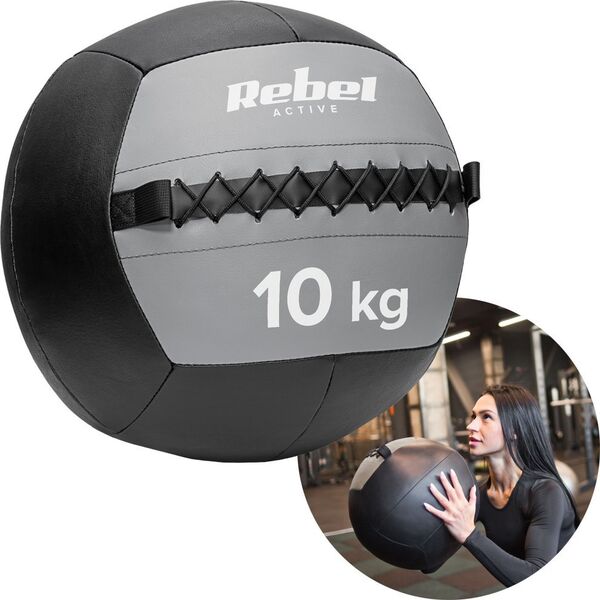 Rebel Piłka lekarska do ćwiczeń 10 kg REBEL ACTIVE