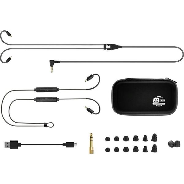 Słuchawki MEE audio M6 Pro 2nd Generation Combo pack (MEE-M6PROBT-BK)