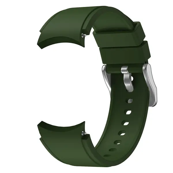 Bizon Strap Watch Silicone Pro Samsung Galaxy Watch 20 mm green
