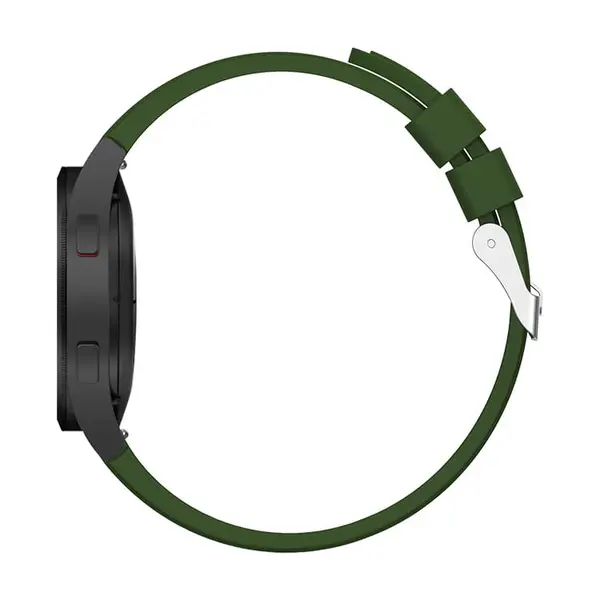 Bizon Strap Watch Silicone Pro Samsung Galaxy Watch 20 mm green