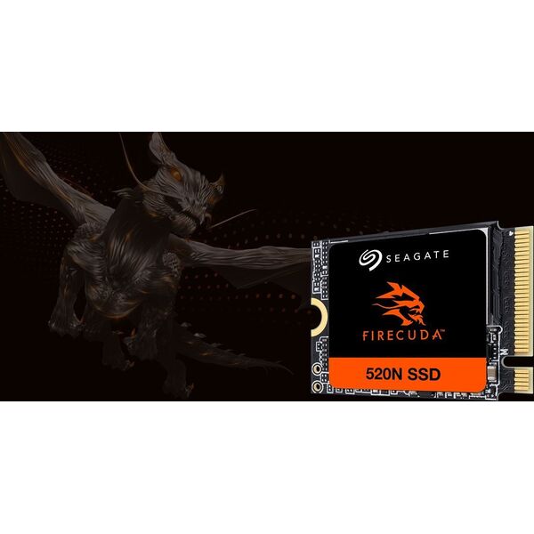 Dysk SSD Seagate FireCuda 520N 2TB M.2 2230 PCI-E x4 Gen4 NVMe (ZP2048GV3A002)