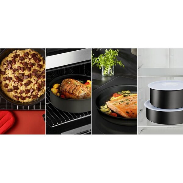 Patelnia Tefal Keptuvių ir rankenos komplektas TEFAL INGENIO, 3 vnt.