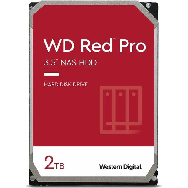 Dysk serwerowy WD Red Pro 2TB 3.5'' SATA III (6 Gb/s)  (WD2001FFSX)