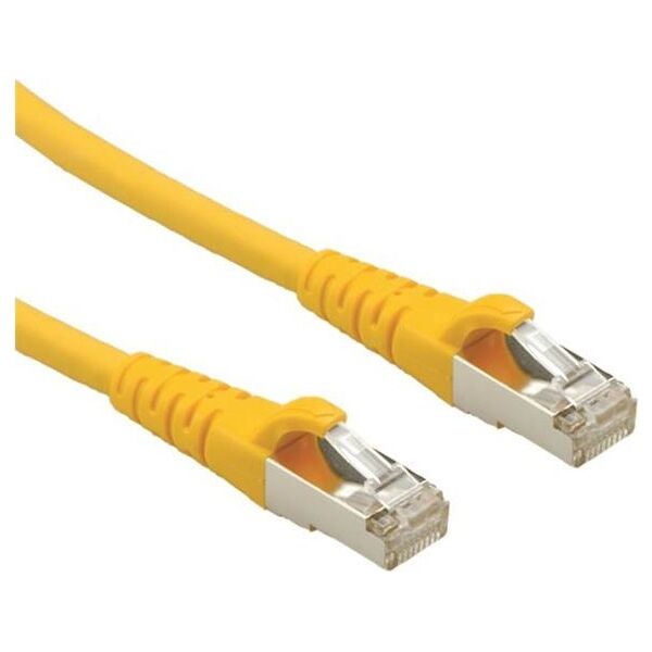 Roline ROLINE - Patch- Καλώδιο - RJ- 45 (M) έως RJ- 45 (M) - 15 m - SFTP, PiMF - CAT 6a - κίτρινο (21.15.2828) 5272269 7611990155255