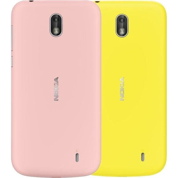Nokia Nokia X-Press On Cover Dual Pack Ροζ & Κίτρινο 5637451 6438409012715