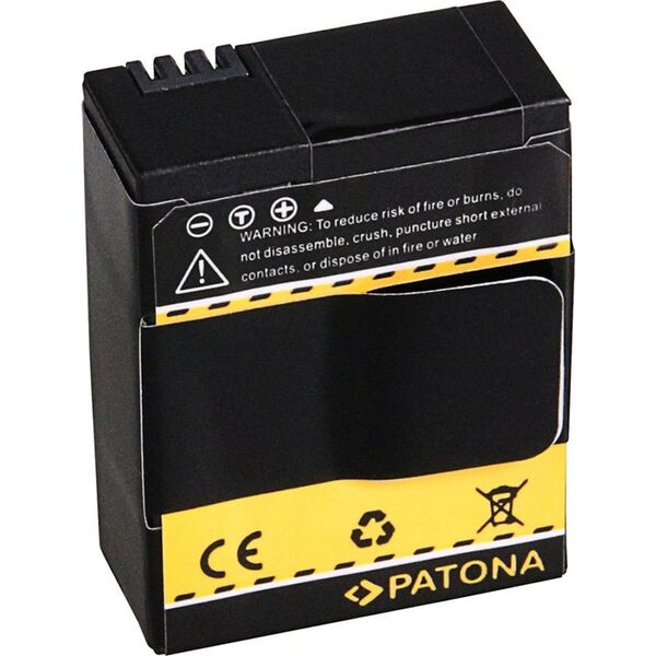 Patona Patona GoPro HD Hero 3 φωτογραφικές μπαταρίες 1050mAh 3,7V Li-Ion 6059929 4260284325725