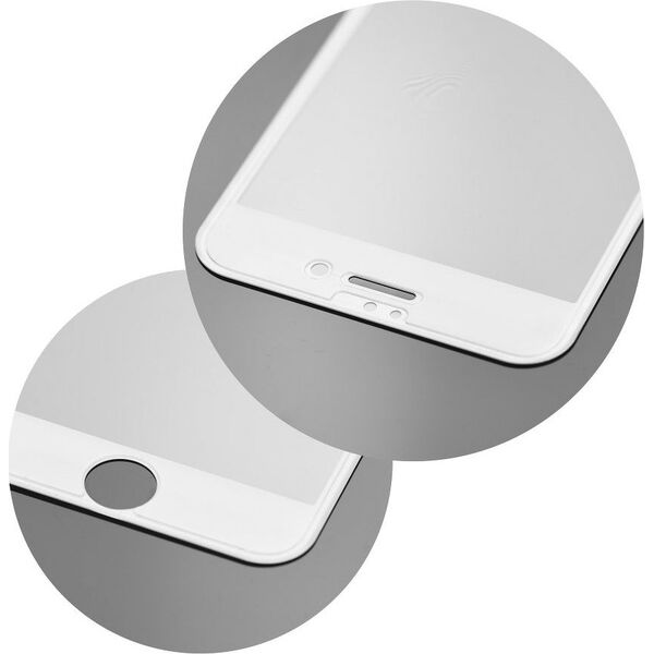Partner Tele.com 5D Full Glue Tempered Glass - do Iphone 7 Plus / 8 Plus biały