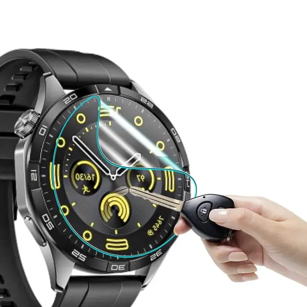 Bizon Glass Watch Hydrogel Huawei Watch GT 4 46 mm [2 PACK]