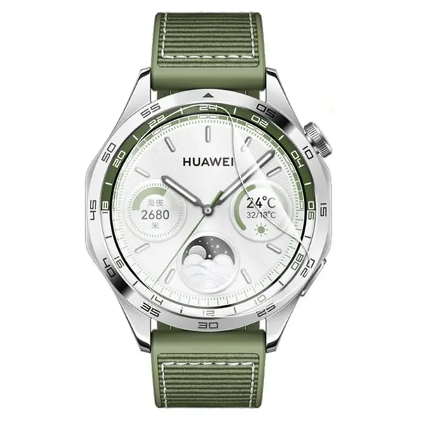 Bizon Glass Watch Hydrogel Huawei Watch GT 4 46 mm [2 PACK]