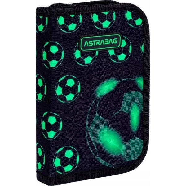 Piórnik Astra Piórnik pojedynczy jednoklapkowy z wyposażeniem Astrabag Neo Football AC11