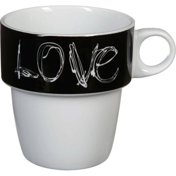 Art-Pol Komplet 6 filiżanek Love 260 ml