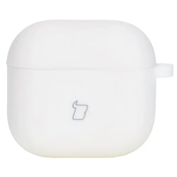 Bizon Case Headphone Silicone Apple AirPods 4 white