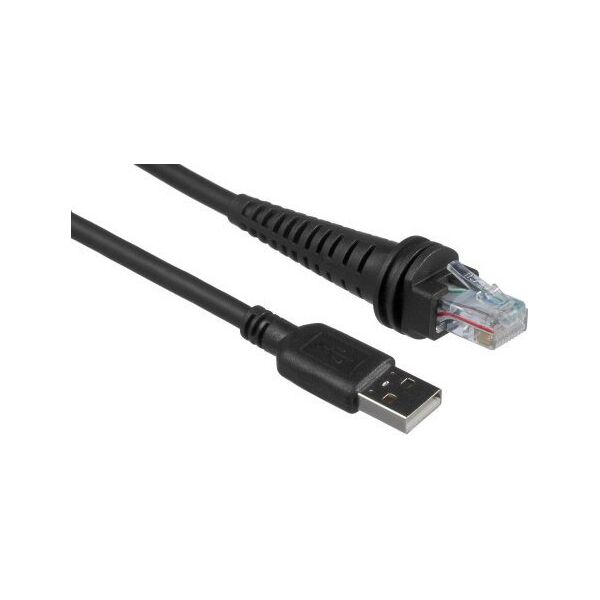 Kabel USB Honeywell Honeywell CBL-500-300-S00-03 kabel równoległy Czarny 3 m USB2.0-A RJ-45