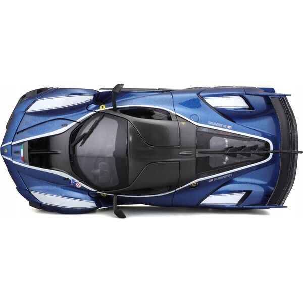 Bburago Ferrari FXX-K Evo #27 blue 1:18 BBURAGO
