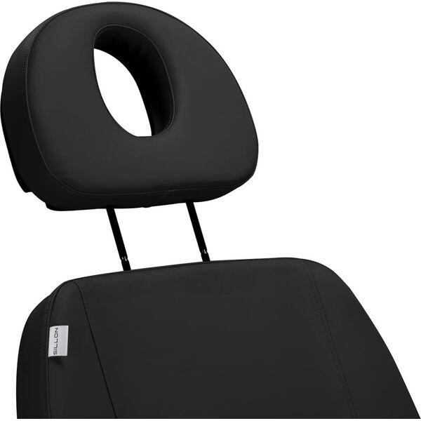 Activeshop Elektryczny fotel kosmetyczny SILLON CLASSIC 3 silniki czarny