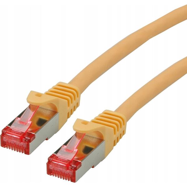 Roline ROLINE - Patch- Cable - RJ- 45 (M) έως RJ- 45 (M) - 1,5 m - SFTP, PiMF - CAT 6 - χωρίς αλογόνο, διαμορφωμένο, στραγγισμένο - κίτρινο (21.15.2624) 5272562 7611990135127