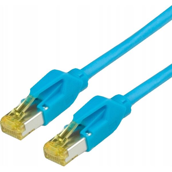 Draka Draka UC900 - Patch- Cable - RJ- 45 (M) - RJ- 45 (M) - 3 m - SFTP - CAT 6a, χωρίς αλογόνο - μπλε (21/05/9534) 5302676 7611990752133