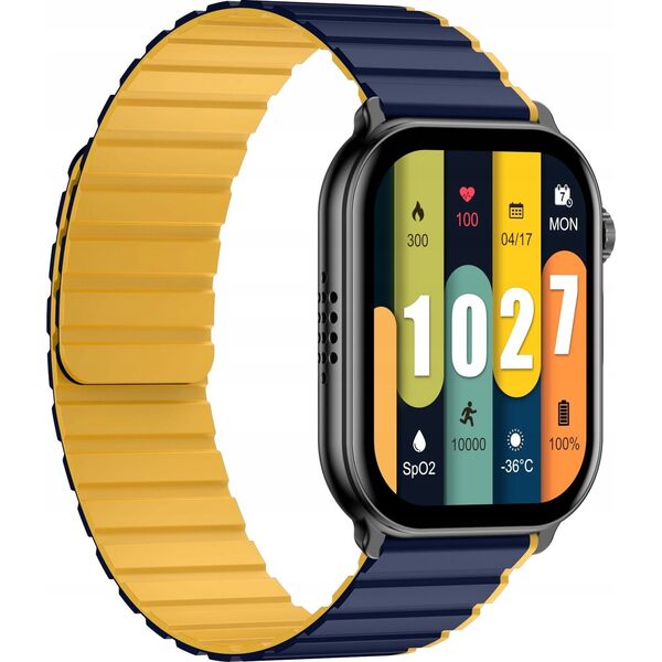 Smartwatch Kieslect KS Pro Czarno-żółty  (YFT2064EU)