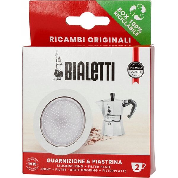 Bialetti Bialetti - Uszczelka + sitko do kawiarek Bialetti Moka Induction 2tz