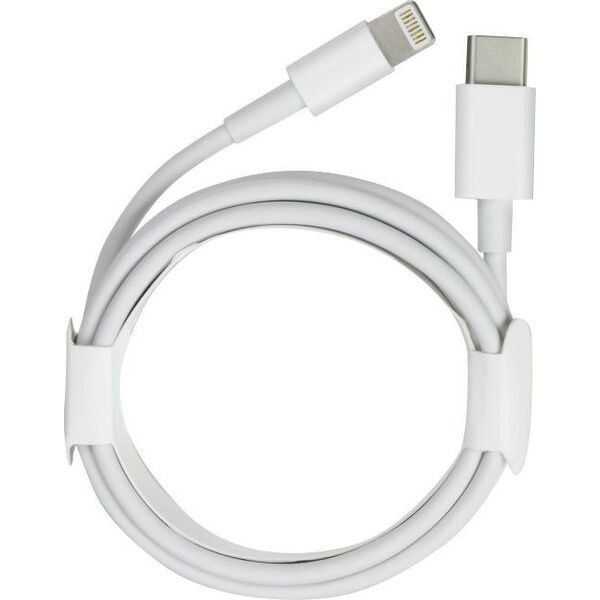 Kabel USB Partner Tele.com USB-C - Lightning 1 m Biały