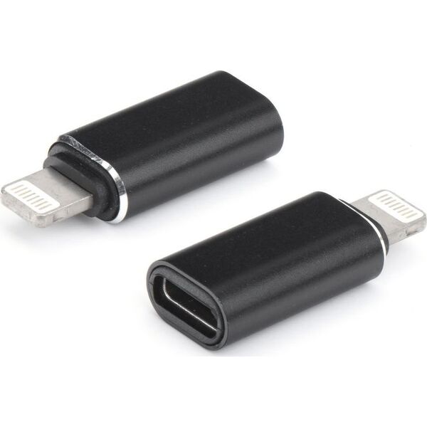 Adapter USB Partner Tele.com Lightning - USB-C Czarny