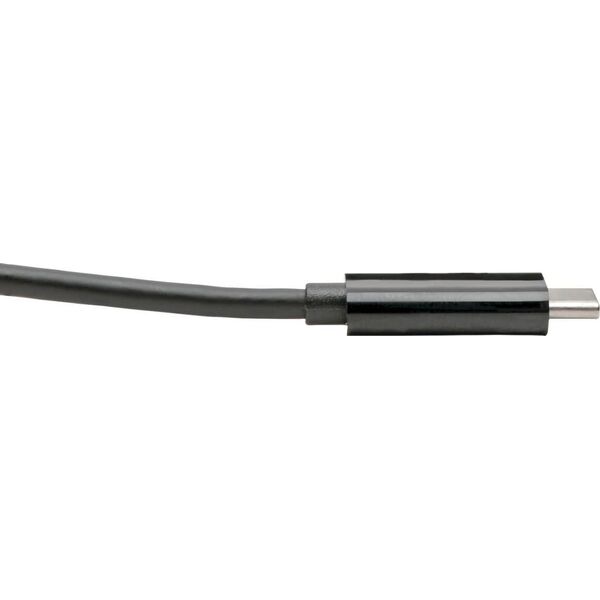 Wieloportowy adapter USB-C 4K HDMI, VGA, USB-A, GbE, HDCP U444-06N-HV4GUB Czarny