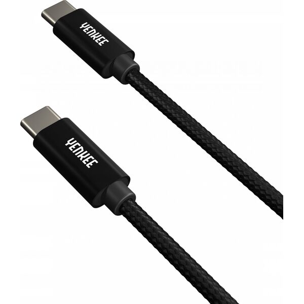 Kabel USB Yenkee USB-C - USB-C 2 m Czarny (35055947)