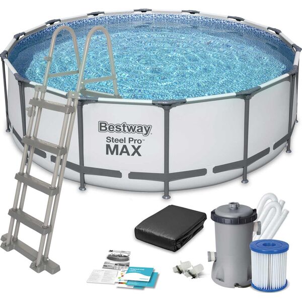 Bestway Basen stelażowy Steel Pro Max 427cm 12w1 (5612X)