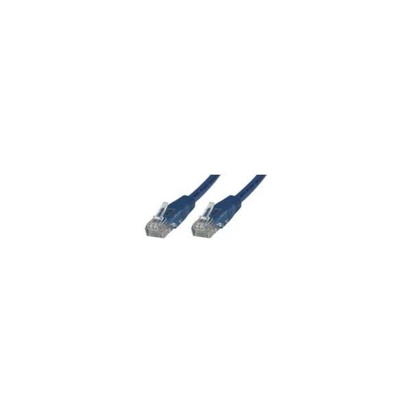 MicroConnect RJ-45/RJ-45 kat.6 0.3m Niebieski (UTP6003B)