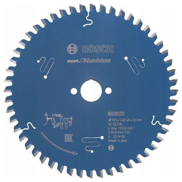 Bosch Bosch Circular Saw Blade EX AL H 165x20-52 - 2608644095