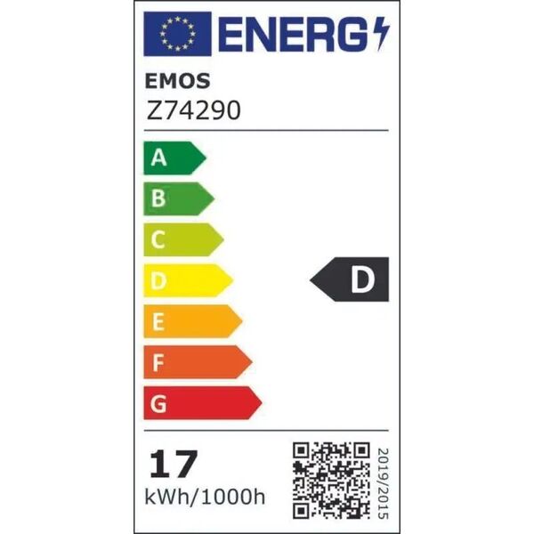 Emos Żarówka LED Emos Z74290 filament A67 17W E27 230V 2700K 2452lm ciepła biel