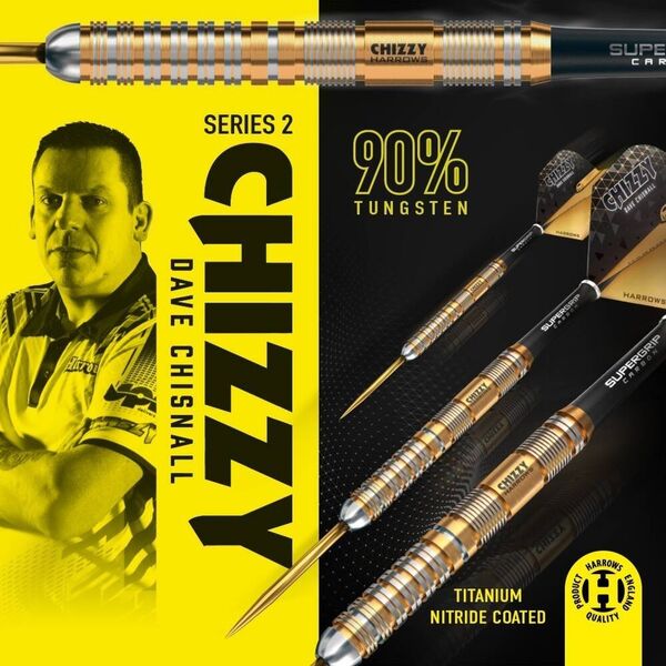 Harrows Darts Steeltip HARROWS CHIZZY SERIES 2 W90 3x23g