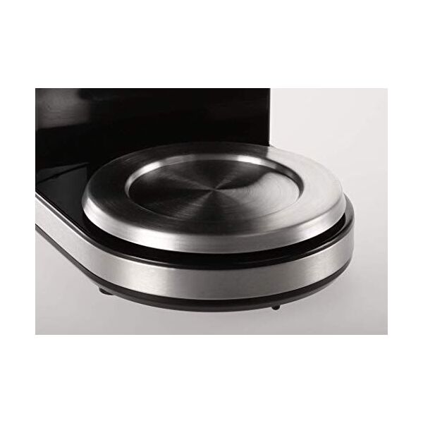 Młynek do kawy Melitta Melitta 1027-01 SST BK elektryczny młynek do kawy Calibra ze stożkowym młynkiem i wyświetlaczem LCD, a także zintegrowaną skalą, 39 ustawień mielenia, pojemność: 375 g, 160, czarny / stal nierdzewna