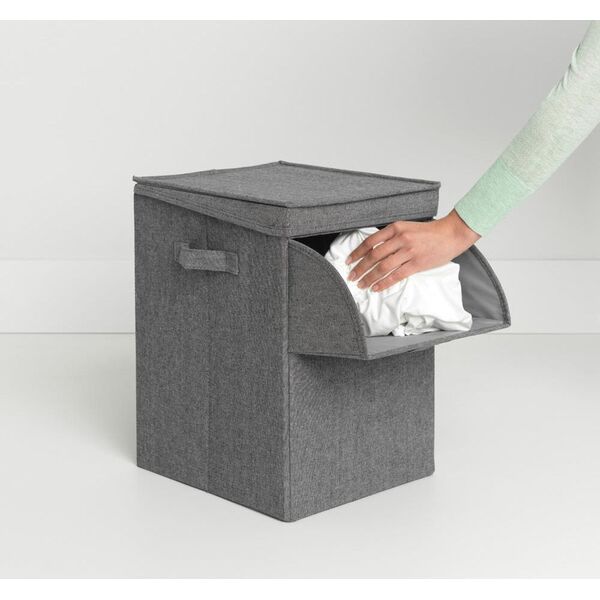 Kosz na pranie Brabantia 35L antracyt