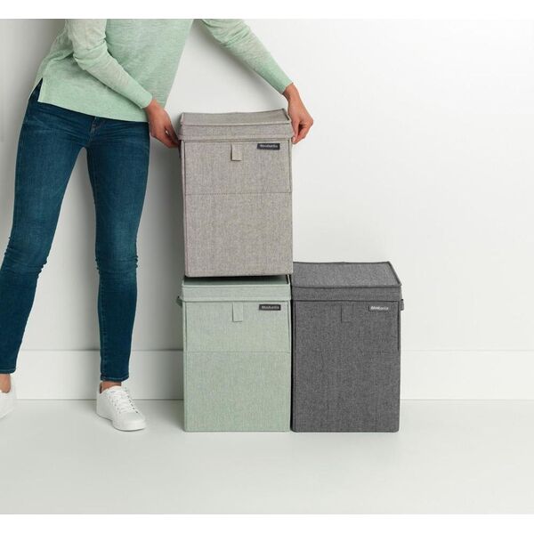 Kosz na pranie Brabantia 35L antracyt