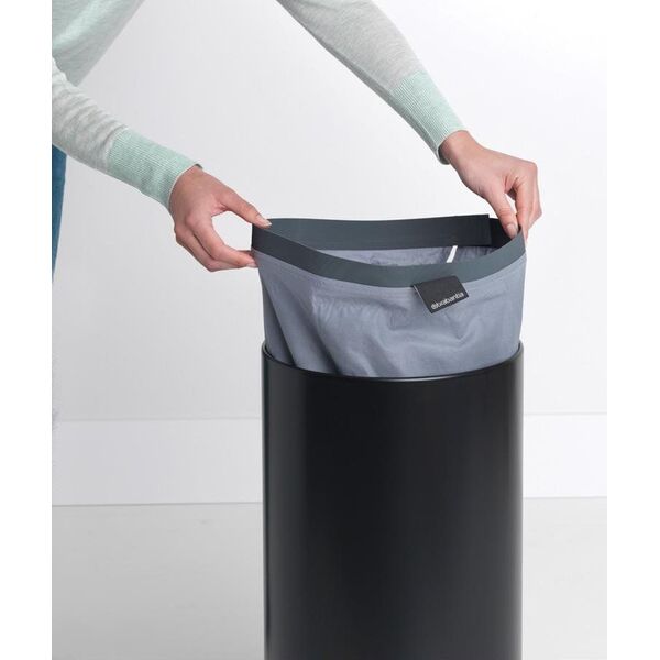 Kosz na pranie Brabantia 35L czarny (120008)