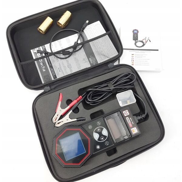 KS Tools KS Tools 12V / 24V Battery Charge & Start Analyzer w. print